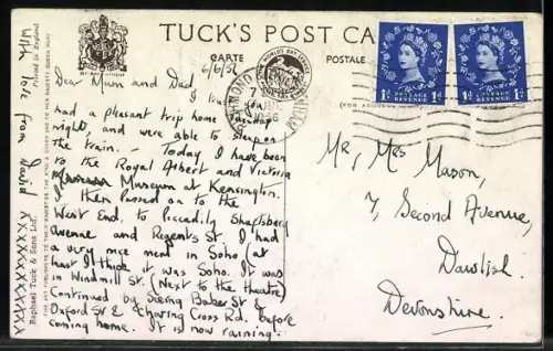 Künstler-AK sign. Bert Thomas: Mann wartet im Postamt auf eine Mitarbeiterin