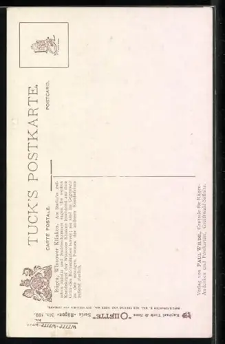 Künstler-AK Stubbenkammer /Rügen, Wissower Klinken