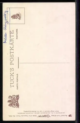 Künstler-AK Wohlgemuth & Lissner, Primus-Postkarte No.824: Partie im Wald