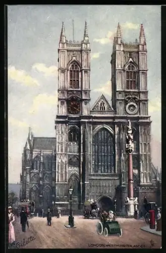 Künstler-AK Raphael Tuck & Sons Nr. 7924: London, Westminster Abbey