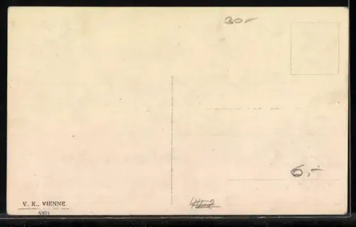 AK Kinder bauen einen Schneemann, Neujahr