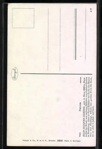 Künstler-AK Stengel & Co. Nr. 29246: Fabiola, Portrait