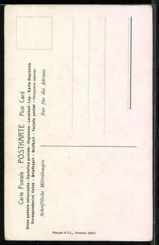 Künstler-AK Stengel & Co. Nr.29937: Portrait Of Herself