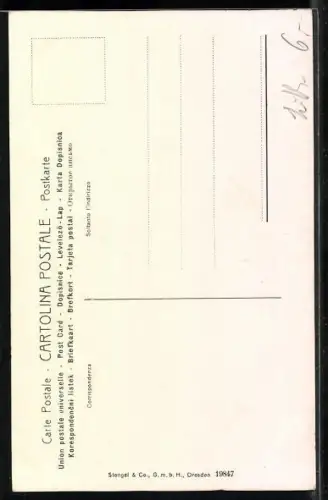 AK Italienische Anwohner musizieren bei Wein in Trachtenkleidung