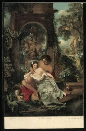 Künstler-AK Stengel & Co. Nr. 29052: Schäferscene