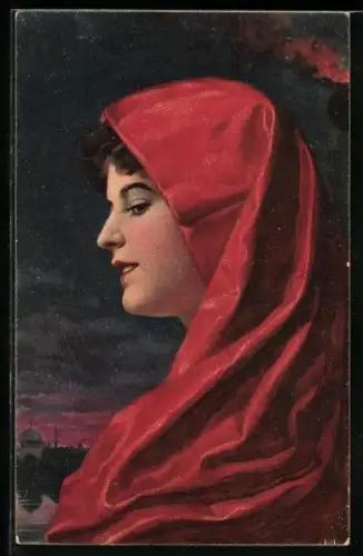 Künstler-AK Stengel & Co. Nr. 29295: Silvia von Wilhelm Hunger