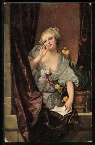 Künstler-AK Stengel & Co. Nr.29294: Kusshand