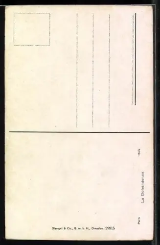 Künstler-AK Stengel & Co. Nr. 29915: Hals: La Bohémienne