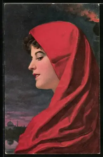 Künstler-AK Stengel & Co. Nr. 29295: Silvia von Wilhelm Hunger