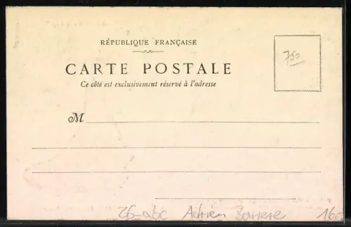 Künstler-AK sign. Adrien Barrère: Dame in rotem Kleid mit Rose in der Hand