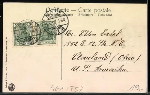 AK Metz, Römer-Allee mit Strassenbahn, Avenue Serpenoise