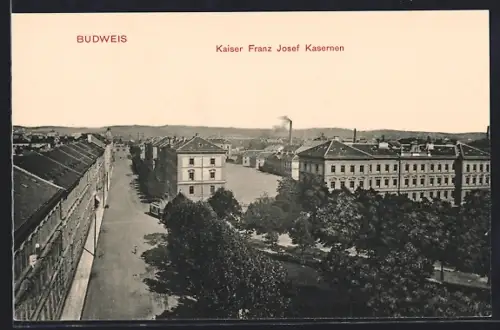 AK Budweis, Kaiser Franz Josef Kasernen