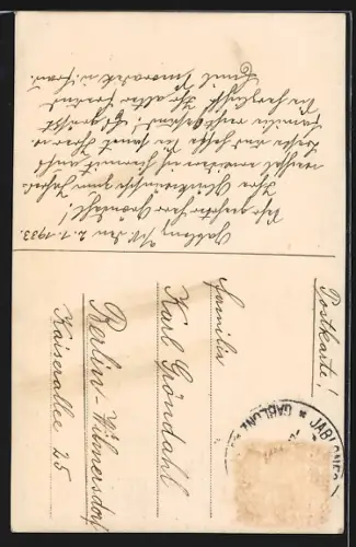 AK Gablonz a. N., Neues Rathaus