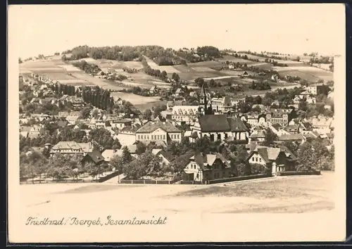 AK Friedland /Isergeb., Gesamtansicht