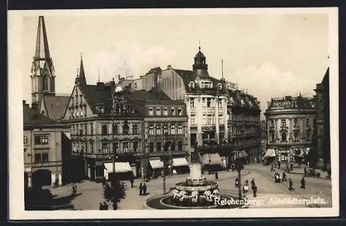 AK Reichenberg, Altstädterplatz