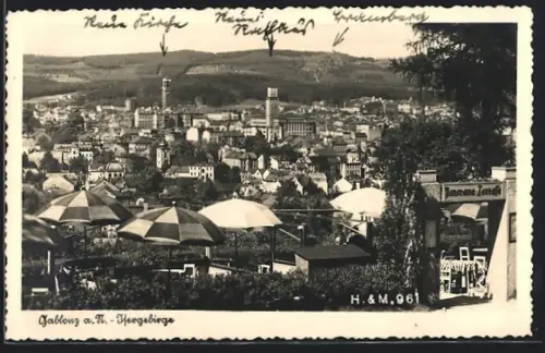 AK Gablonz a. N., Totalansicht