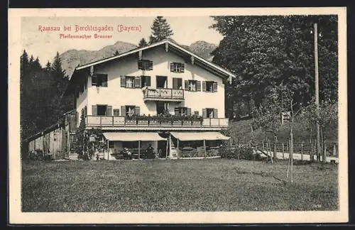 AK Ramsau /Obb., Gasthof Pfeifenmacher Brunner