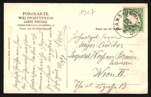 AK Ramsau / Obb., Gasthof zum Hochkalter