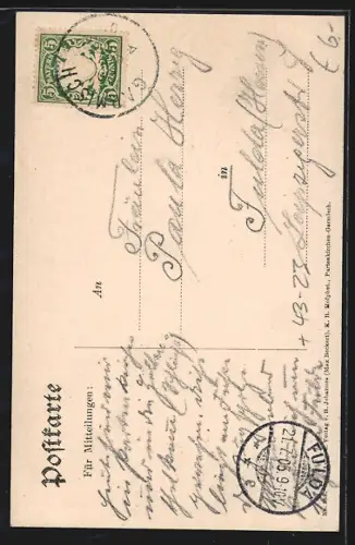 AK Porträt Bergsteiger Zugspitz-Martl mit Picke u. Pfeife