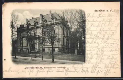 AK Frankfurt-Niederrad, Diakonissenhaus, Eschersheimer Landstrasse 122