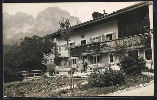 Foto-AK Ramsau /Obb., Gasthof Forsthaus Taubensee