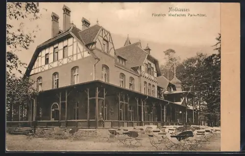 AK Nodhausen, Fürstlich Wied`sches Park-Hotel