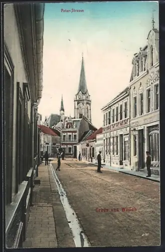 AK Willich, Partie in der Peter-Strasse