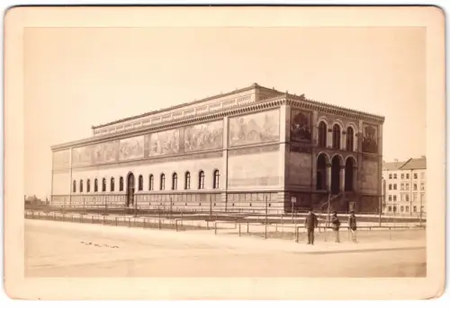 Fotografie Friedr. Bruckmann, München, Ansicht München, die neue Pinakothek