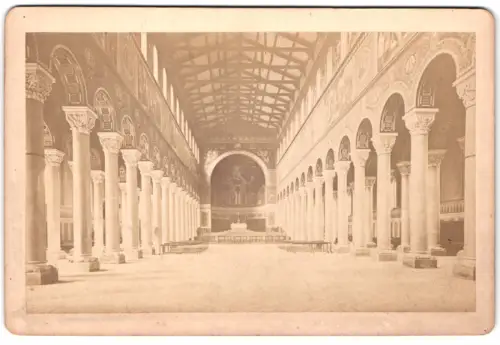 Fotografie Friedr. Bruckmann, München, Ansicht München, Innenansicht der Basilica