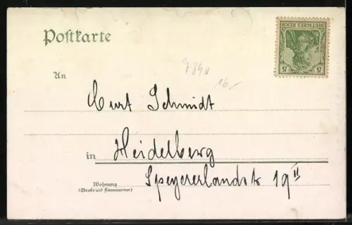 AK Waldshut, Ortsansicht mit Flusspartie