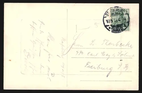 AK Strassburg i. Els., Palais impérial