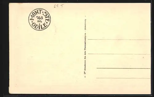 AK Mont Ste-Odile, Nouvelles terrasses à côté de la Salle Herrade