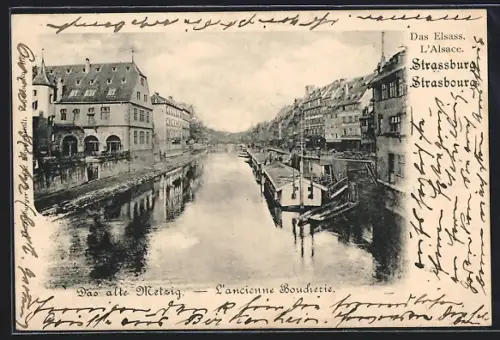 AK Strasbourg /Alsace, L`ancienne Boucherie