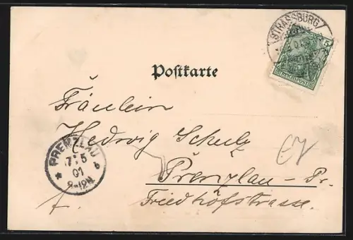 AK Strasbourg /Alsace, L`ancienne Boucherie