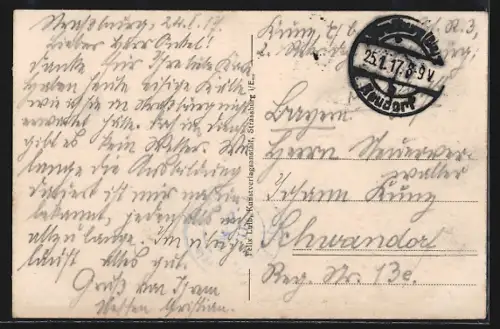 AK Strassburg, Münster und Jung St. Peterskirche