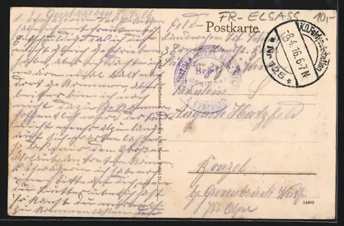 AK Urbeis, Ruine Bilstein