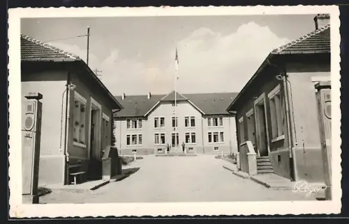 AK Langensoultzbach /Bas-Rhin, L`Entrée du camp