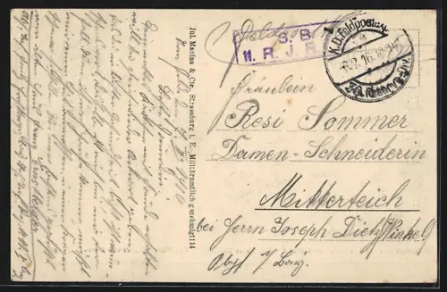 AK Gereuth /Vogesen, Gedenkfeier der Schlacht 1915 an den Massengräbern