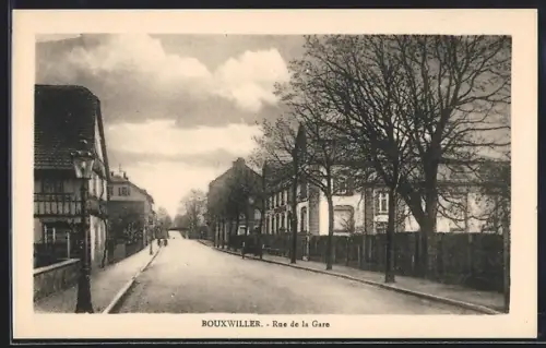 AK Bouxwiller, Rue de la Gare