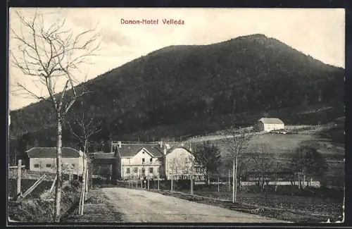AK Donon /Alsace, Donon-Hôtel Velleda