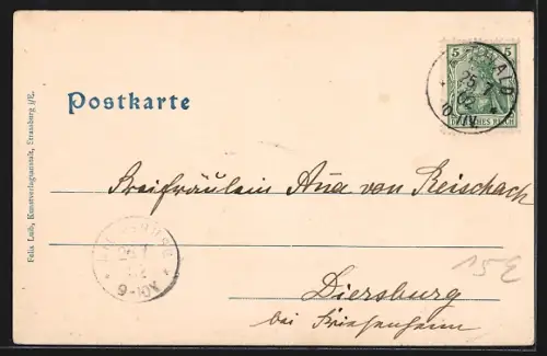 AK Hohwald, Vue sur le village entouré de forêts et collines