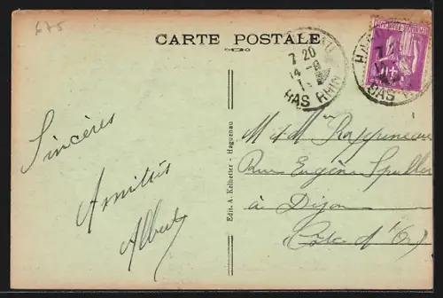 AK Oberhoffen, Camp d`Oberhoffen, Site pittoresque