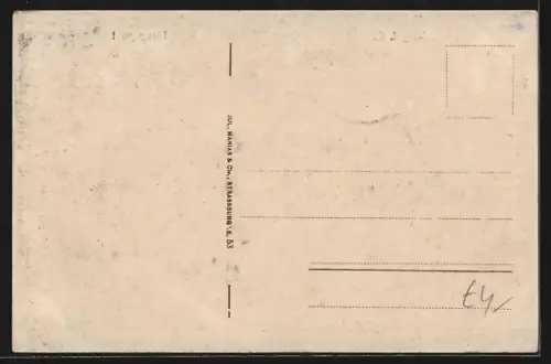 AK Strassburg i. E., Hauptpost