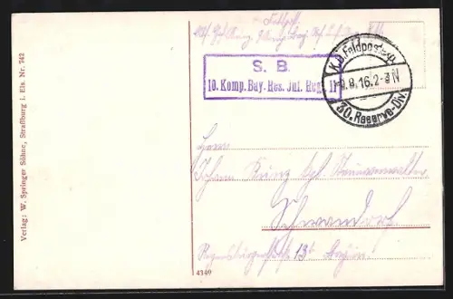 AK Weiler /Vogesen, Grube bei Weiler