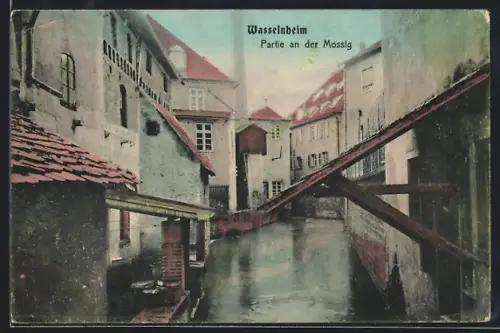 AK Wasselnheim, Partie an der Mossig