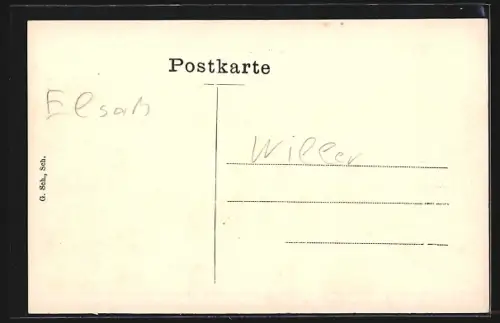 AK Weiler /U.-E., Marktplatz