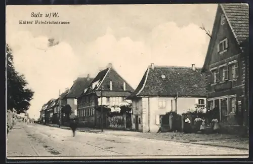 AK Sulz u. W., Kaiser Friedrichstrasse