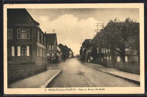 AK Soultz-sous-Forêts, Rue du Baron de Boeck
