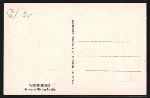 AK Weissenburg, Hermann-Göring-Strasse