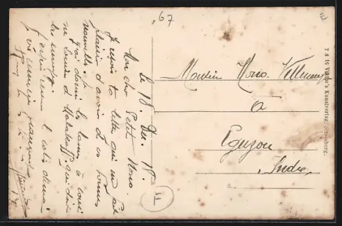 AK Tieffenbach i. Els, Restaurant u. Villa E. Krumacker